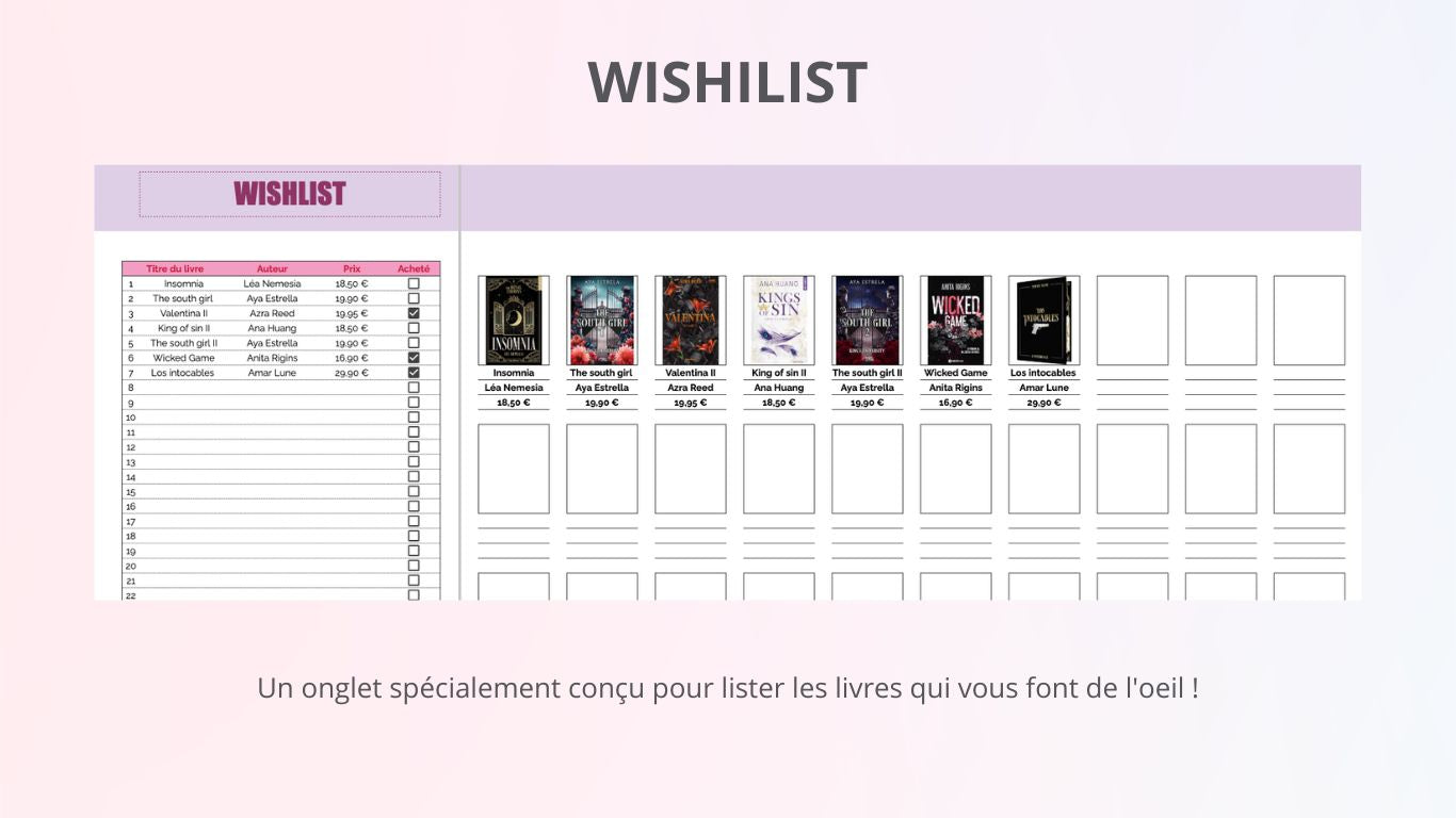 Book Tracker (Google Sheets)