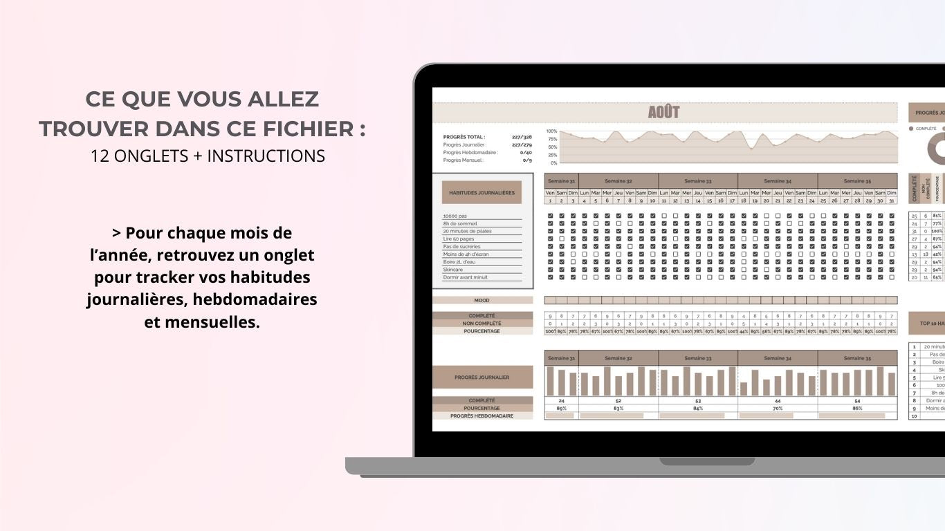 Tracker D'Habitudes - 2026 (Google Sheets)